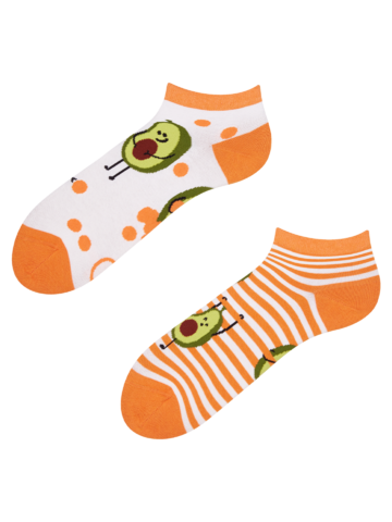 Kedvezmény Vidám bokazokni Vicces avokádó