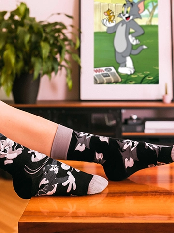 Foto Veselé ponožky Tom a Jerry ™ Honička