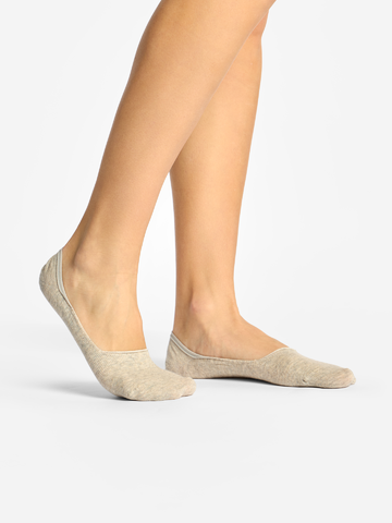 Hľadáte originálny a nezvyčajný darček? Obdarovaného zaručene prekvapí Комплект от 3 чифта класически невидими чорапи Сив меланж