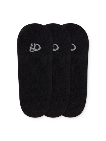 Potešte sa týmto kúskom Dedoles Памучни невидими чорапи, 3 чифта, класически черни