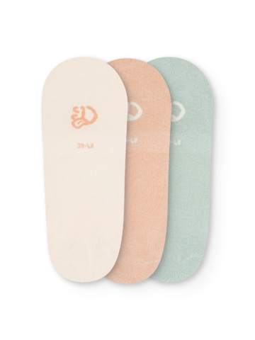 Geschenk von Dedoles Sandstrand Klassische No-Show-Socken 3er-Pack