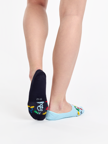 Szerezzen magának örömet ezzel a Dedoles darabbal Vidám titokzokni Akvarell virágok