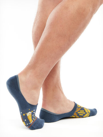 Pre dokonalý a originálny outfit No Show Socks Beer Time