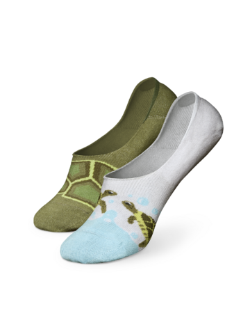 Potešte sa týmto kúskom Dedoles Chaussettes invisibles rigolotes Tortues marines