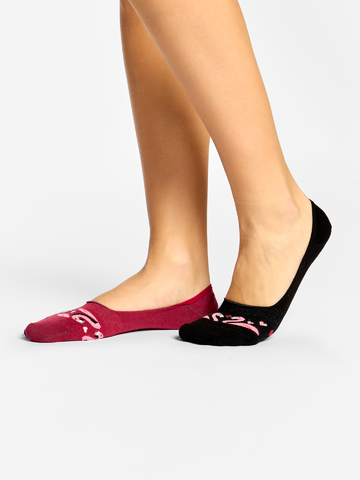 Hľadáte originálny a nezvyčajný darček? Obdarovaného zaručene prekvapí Весели невидими чорапи Фламинго и сърца