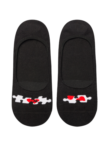 Pre dokonalý a originálny outfit Весели невидими чорапи Пъзел със сърца