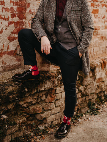 Potešte sa týmto kúskom Dedoles Весели чорапи Дракула