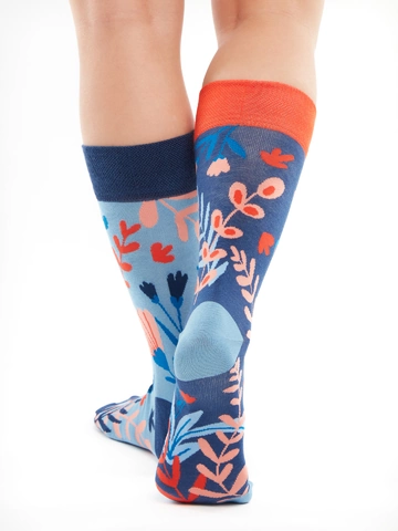 Výprodej Veselé bambusové ponožky Korál