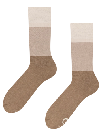 Obrázok produktu Chaussettes chaudes tricolores beiges