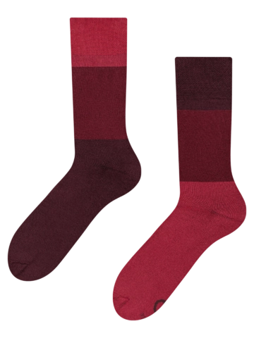 Hľadáte originálny a nezvyčajný darček? Obdarovaného zaručene prekvapí Chaussettes chaudes tricolores marron