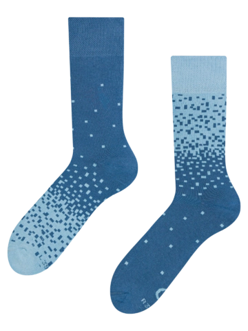 Výnimočný darček od Dedoles Ľadovo modré teplé ponožky