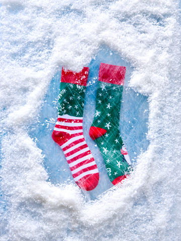 Výpredaj Весели топли чорапи Дружелюбен пингвин