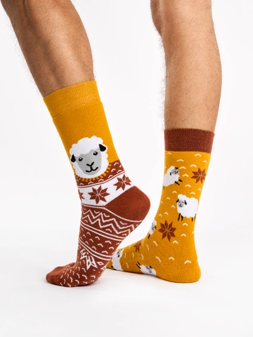 Zľava Chaussettes chaudes rigolotes Mouton dans un pull Zľava Chaussettes chaudes rigolotes Mouton dans un pull