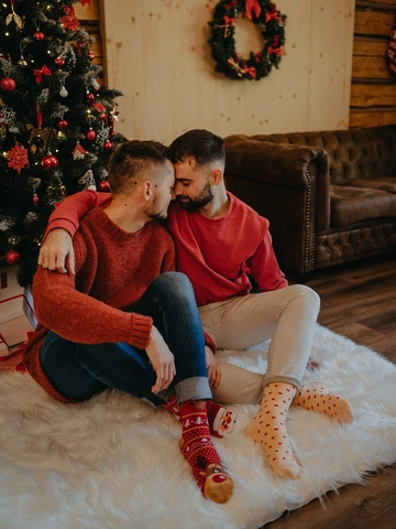 Zľava Veselé teplé ponožky Santove soby