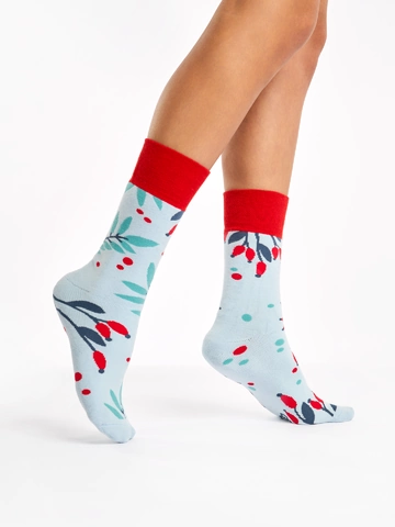Zľava Veselé teplé ponožky Šípky v snehu