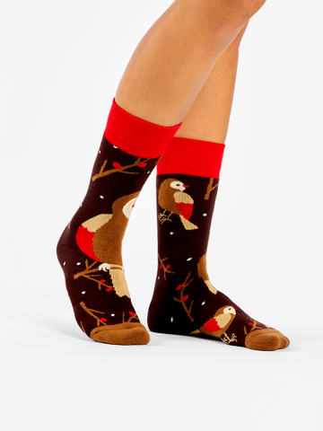 Výnimočný darček od Dedoles Calzini caldi Buonumore Uccellino su un ramo