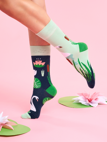 Obrázok produktu Весели чорапи Бял лебед