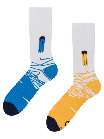 Výpredaj Živahne bambusove nogavice Barvni svinčniki