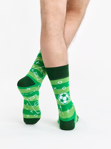 Pre dokonalý a originálny outfit Calzini Buonumore in bambù Campo da calcio