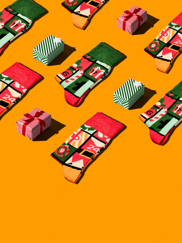 Potešte sa týmto kúskom Dedoles Весели чорапи Коледен календар