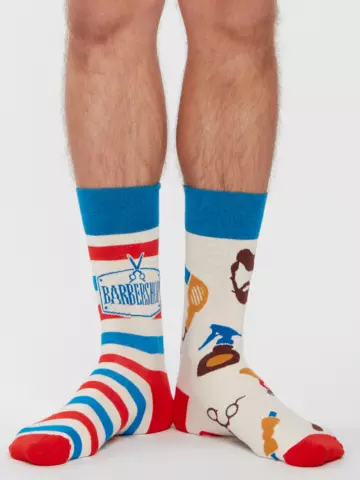 Výnimočný darček od Dedoles Veselé ponožky Barbershop