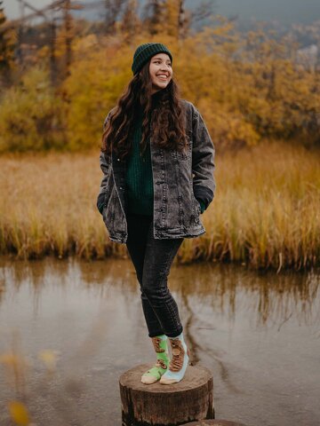 Lifestyle photo Regular Socks Beaver