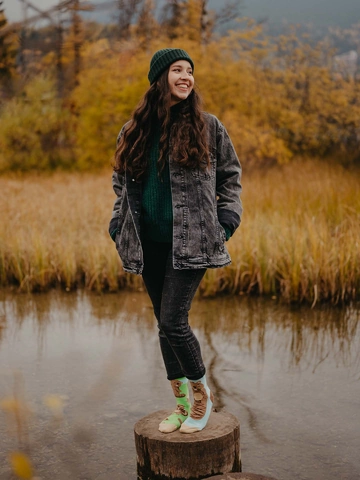 Lifestyle foto Veselé ponožky Bobr