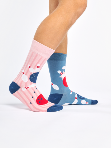 Lifestyle foto Calzini Buonumore Gioco del bowling