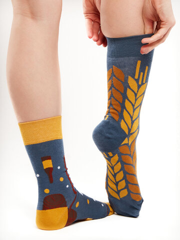 Chaussettes rigolotes L heure d une biere Dedoles