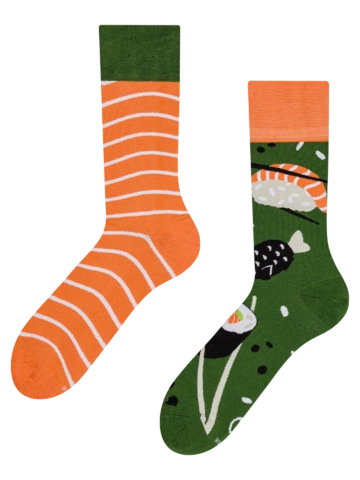 Výnimočný darček od Dedoles Živahne nogavice Čas za suši