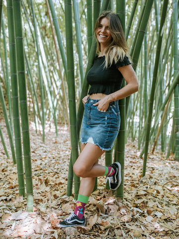 Gift idea Regular Socks Chameleon