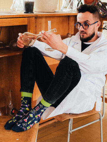 Ajándék tipp Vidám zokni Kémia