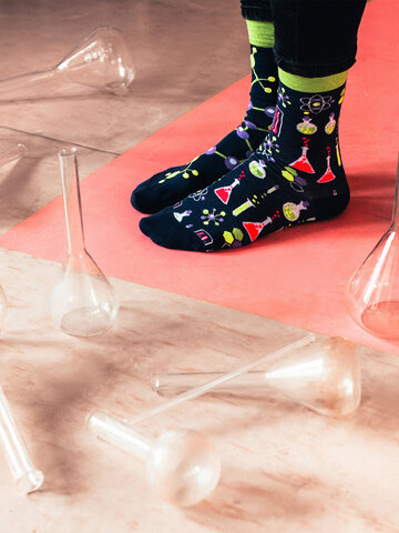 Foto Vidám zokni Kémia