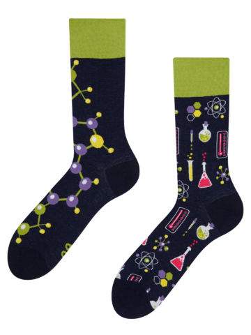 Szerezzen magának örömet ezzel a Dedoles darabbal Vidám zokni Kémia
