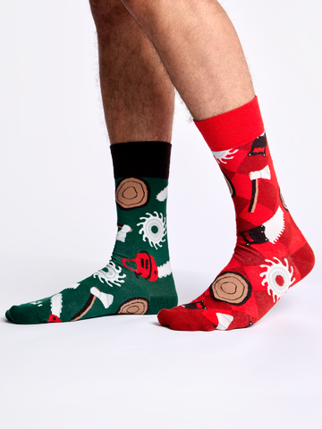 Zľava Vrolijke sokken Houtsnijder