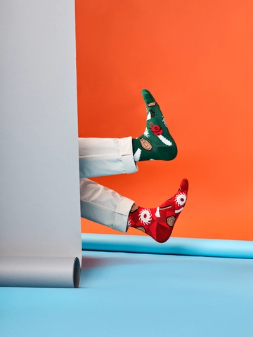 Pomysły na prezenty Wesołe skarpetki Piła do drewna