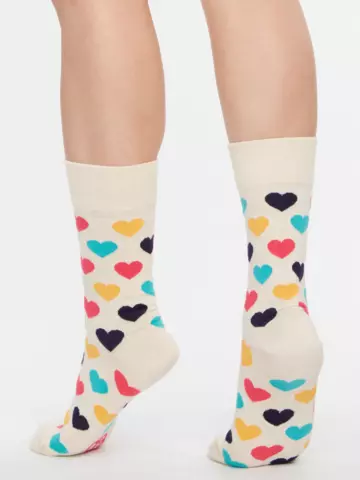 Výpredaj Chaussettes rigolotes Cœurs colorés