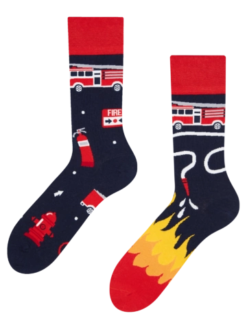 Foto Veselé ponožky Hasič