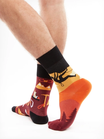 Zľava Chaussettes rigolotes Alpinisme Zľava Chaussettes rigolotes Alpinisme