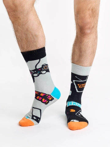 Pre dokonalý a originálny outfit Chaussettes rigolotes Joueur