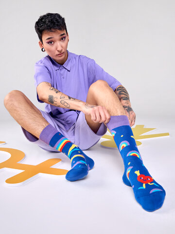 Lifestyle photo Regular Socks Pride Heart