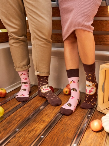 Výnimočný darček od Dedoles Chaussettes rigolotes Hérisson