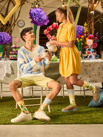 Kedvezmény Vidám zokni Kaktusz szerelem