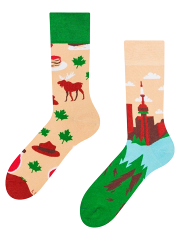 Tip na darček Veselé ponožky Kanada