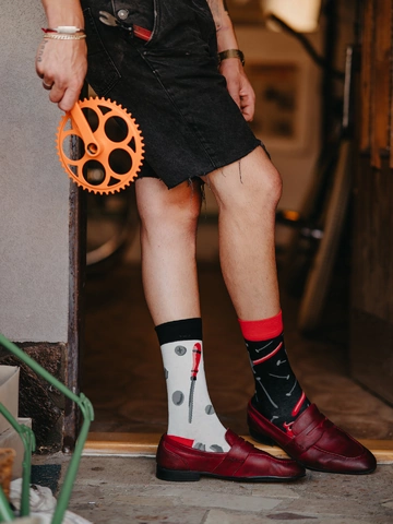 Foto Veselé ponožky Kutil