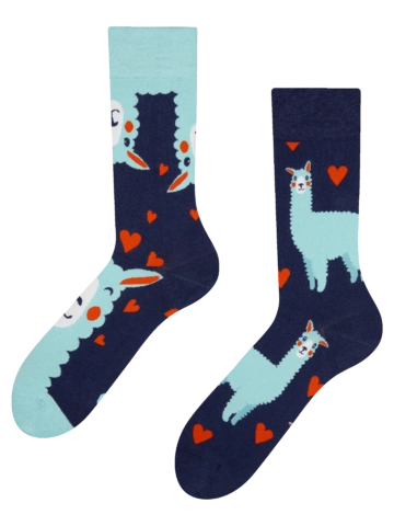 Potešte sa týmto kúskom Dedoles Chaussettes rigolotes Lama et cœurs Potešte sa týmto kúskom Dedoles Chaussettes rigolotes Lama et cœurs