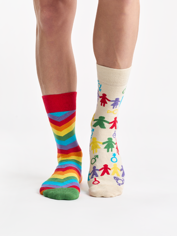 Geschenk von Dedoles Lustige Socken Liebe vereint