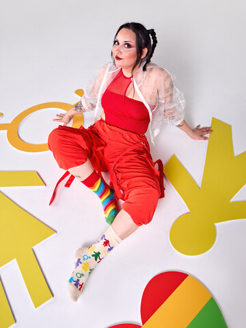 für ein vollkommenes und originelles Outfit Lustige Socken Liebe vereint