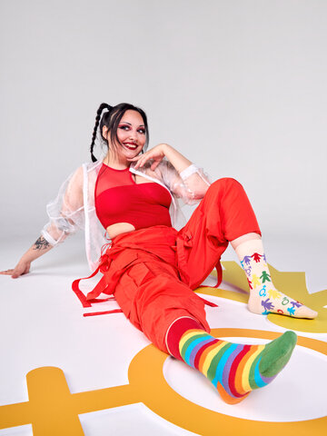 Ausverkauf Lustige Socken Liebe vereint