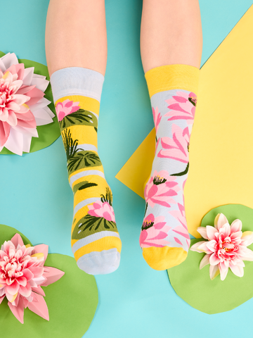 Potešte sa týmto kúskom Dedoles Chaussettes rigolotes Nénuphar